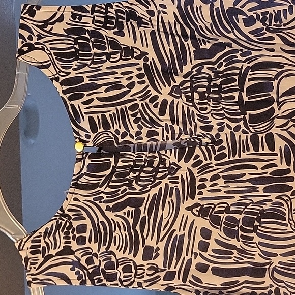 Tyler Boe size Small "Rachel" Blue White Print Maxi Sundress NWT - Picture 6 of 11